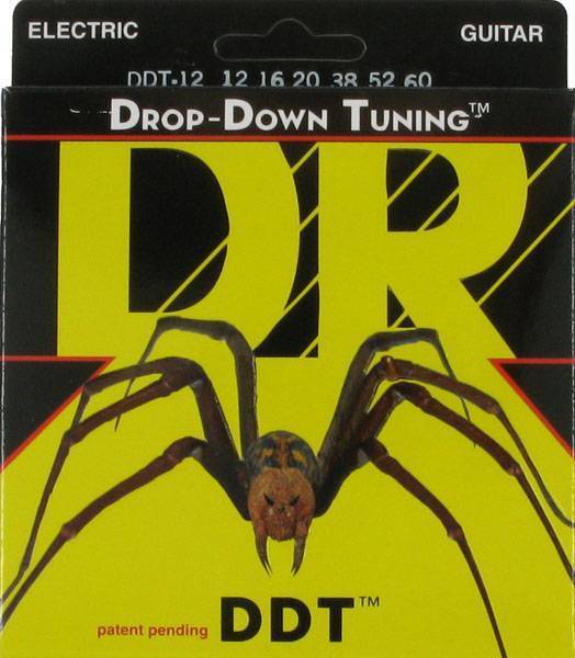 DDT-12 Drop-Down Tuning Комплект струн для электрогитары, никелированные, 12-60, DR