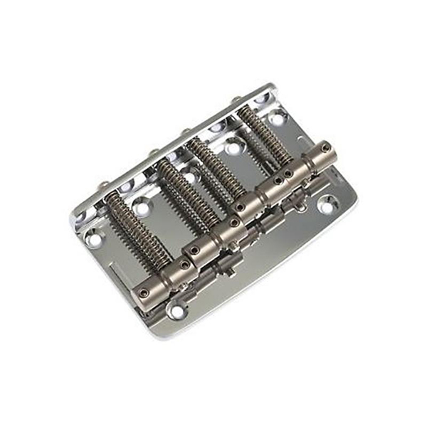 Ti203B-4-C Бридж (струнодержатель) для бас-гитары, хром, Gotoh