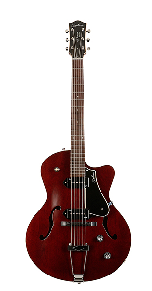 033560 5th Avenue CW Kingpin II Burgundy Электрогитара арктоп, с чехлом. Godin