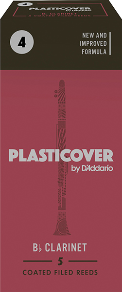RRP05BCL400 Plasticover Трости для кларнета Bb, размер 4.0, 5шт, Rico