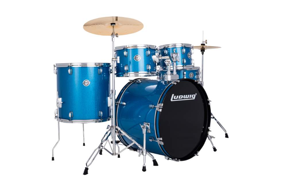 LC19519 Accent Drive Барабанная установка, синяя, (2 коробки), Ludwig