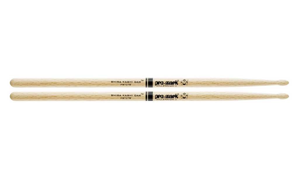PW727W Shira Kashi 727 Барабанные палочки, дуб, деревянный наконечник, ProMark