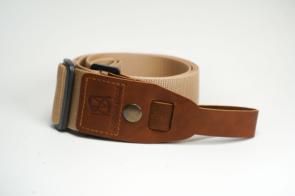 MB5072-153 Ремень для гитары, нейлоновый, бежевый, Mamba straps