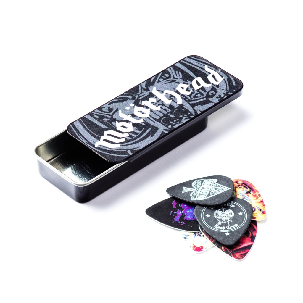 MHPT03 Motorhead Album Art Медиаторы 6шт, толщина 0,73мм, в коробочке, Dunlop