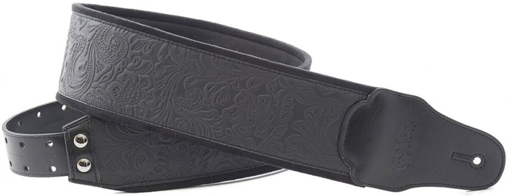 8401010100704 Groove Sandokan Black Ремень для гитары, RightOn Straps