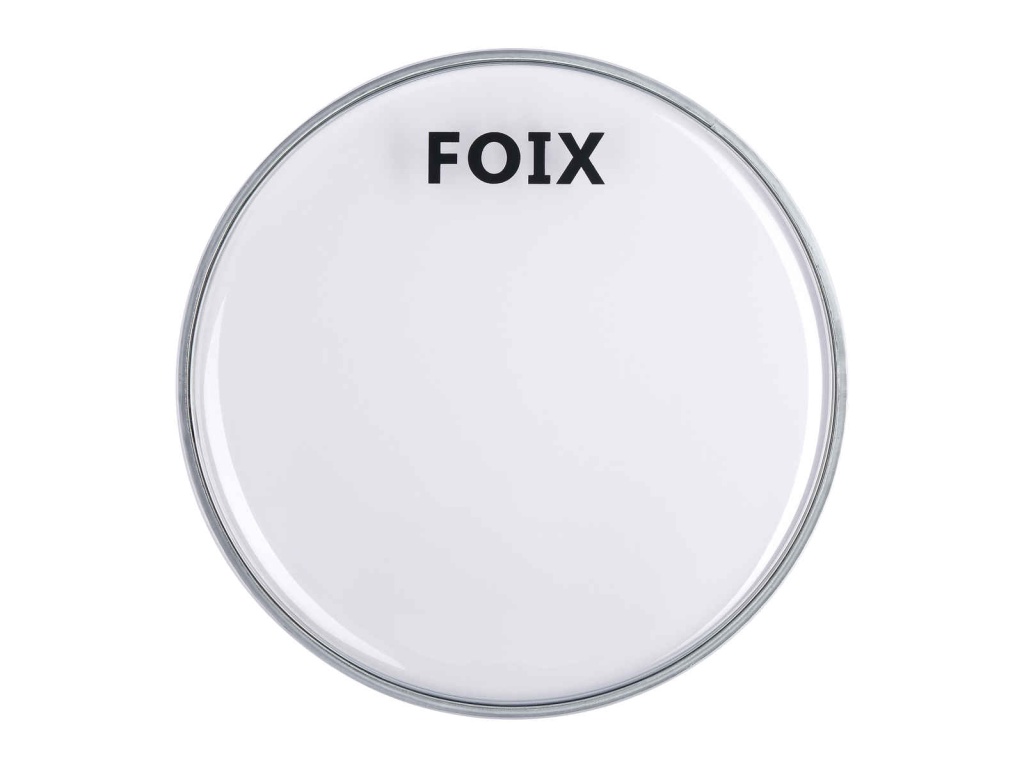 FDH-25TR-10 Пластик для малого и том барабана 10", прозрачный, Foix