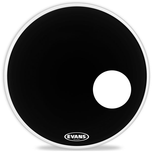 EVANS BD22RONX - 22' EQ3 Resonant Onyx пластик для бас-барабана