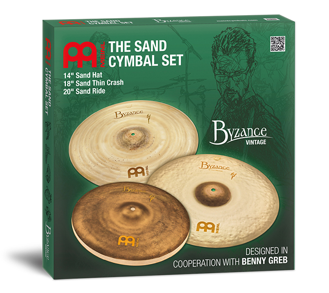BV-141820SA Byzance Vintage Sand Cymbal Set Комплект тарелок 14, 18, 20", Meinl
