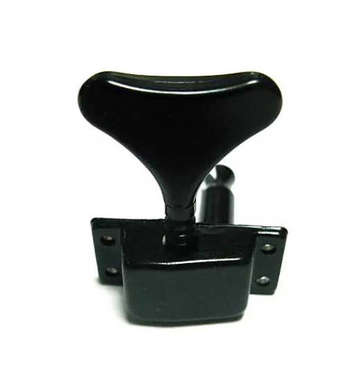 JB-120C-4L-BK Колки для бас-гитары 4л, черные, Paxphil