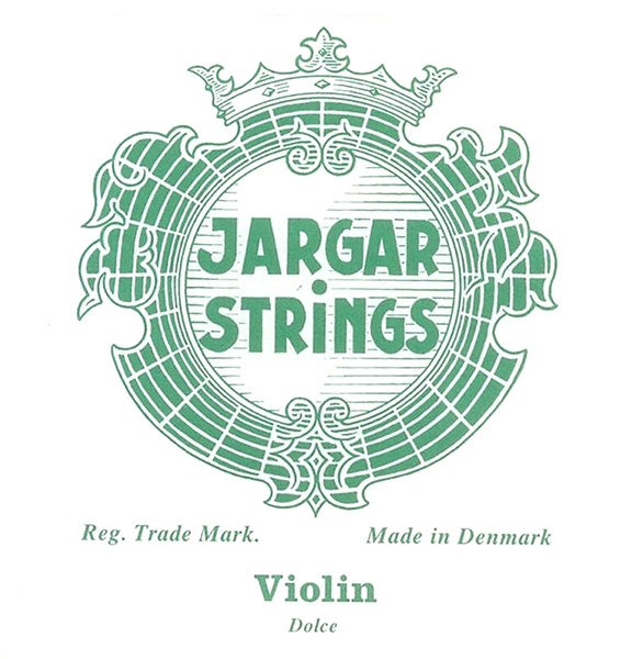 Violin-Set-Green Classic Комплект струн для скрипки размером 4/4, слабое натяжение, Jargar Strings
