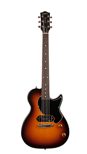 047123 Summit Classic SG P90 Vintage Burst Электрогитара с чехлом, санберст, Godin