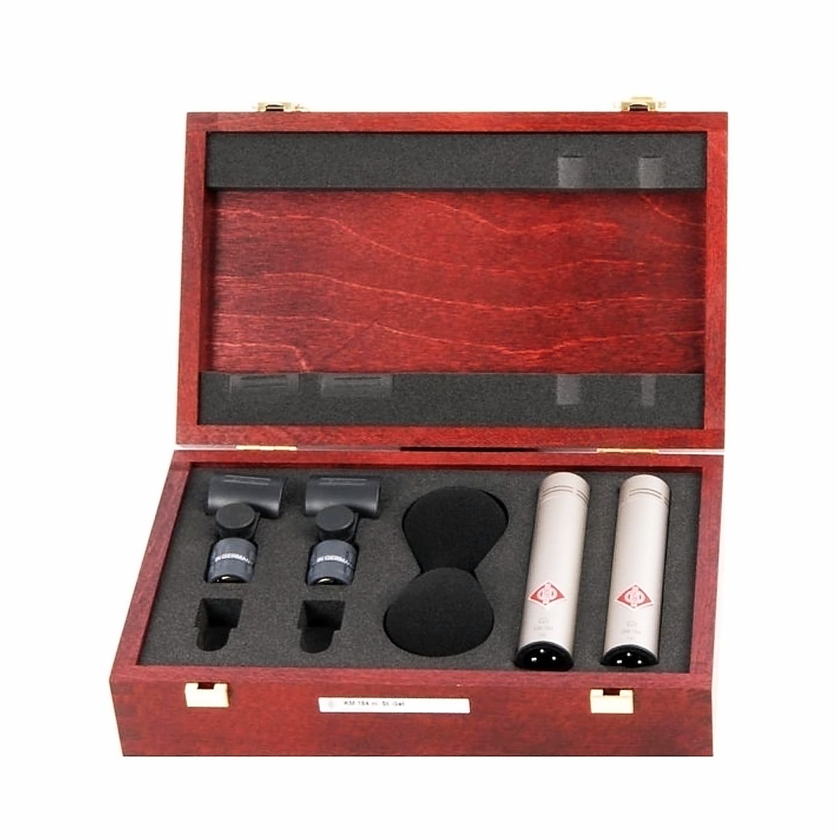 NEUMANN KM 184 STEREO SET - конденсаторная микрофонная пара, для студийной записи , цвет хром