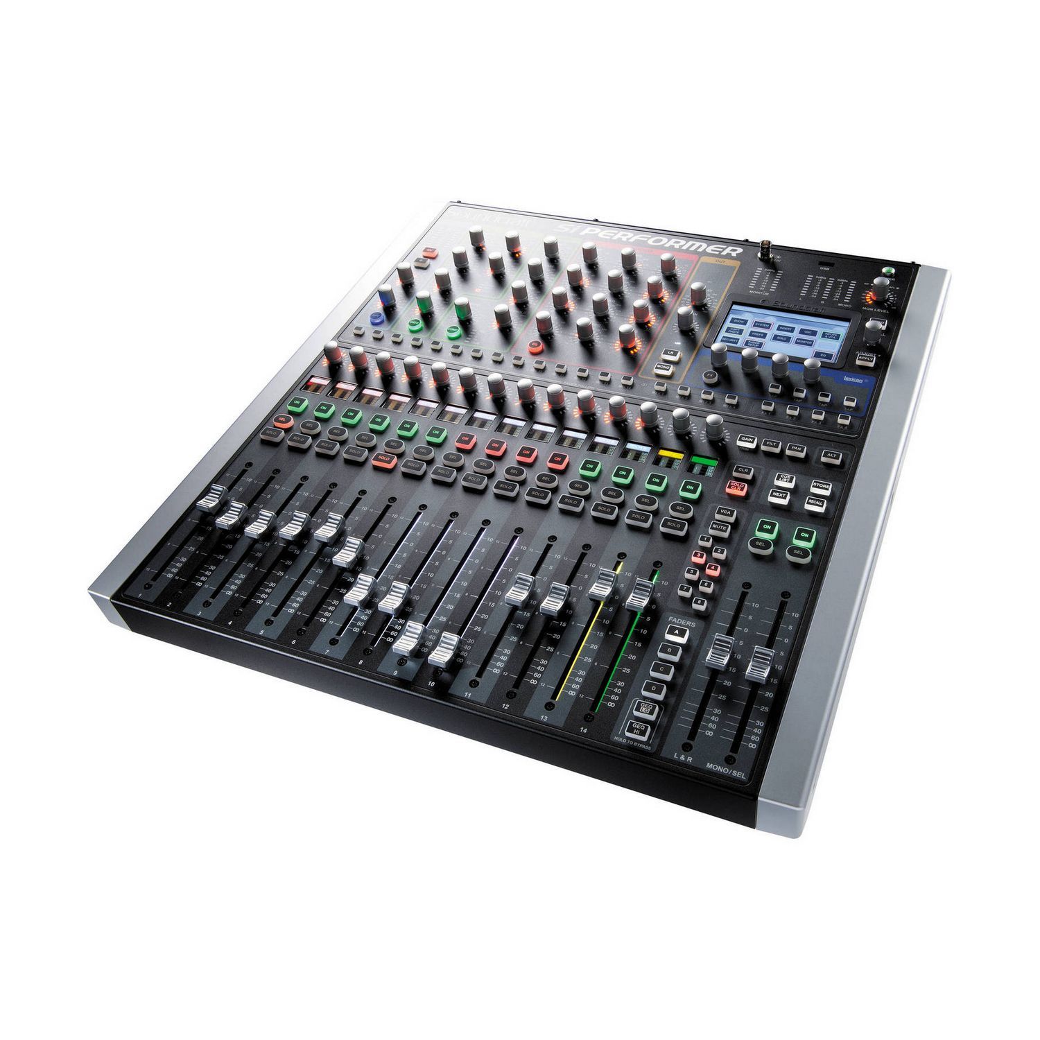 SOUNDCRAFT Si Performer 1 - цифр. микшер, 16 мик/лин. входов, 16 XLR-вых, 4 проц. эф, AES вх/вых,