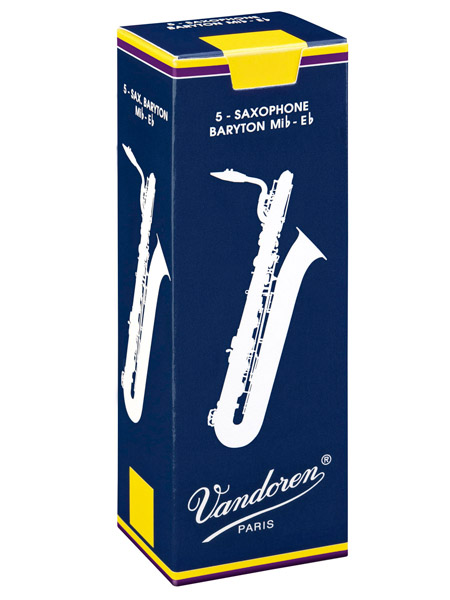 SR2425 Трости для саксофона Баритон Традиционные №2,5 (5шт) Vandoren