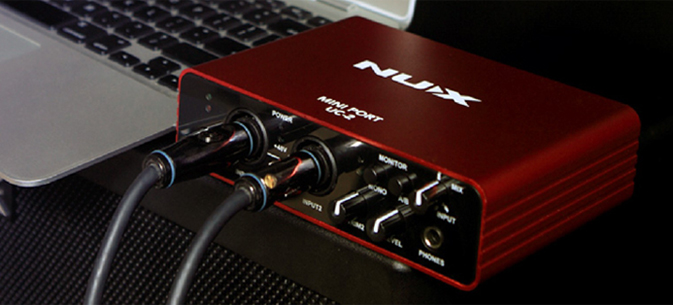 UC-2 Mini Port Звуковая карта USB, 24 бит/192 кГц, Nux