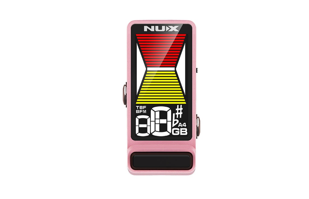 NTU-3-MKII-PK Flow Tune Тюнер педальный, розовый, Nux