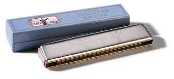 M785301 Orchestra Bravo 40 Губная Гармошка тремоло Hohner