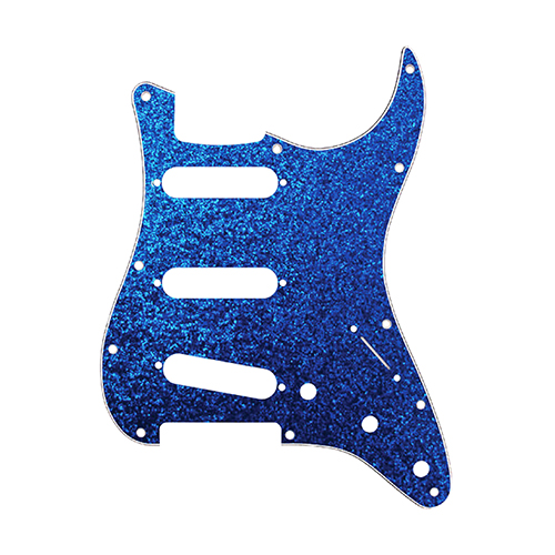 DPP-ST-BLS Защитная накладка электрогитары Stratocaster, SSS, синяя, D'Andrea