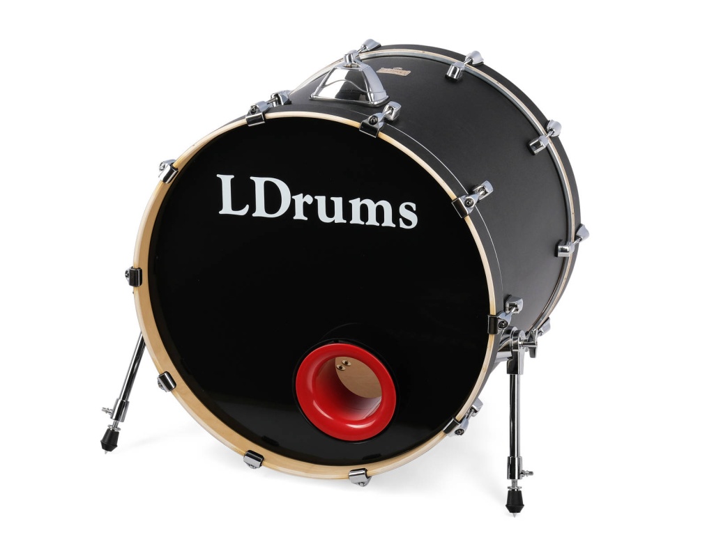 5001013-2218 Бас-барабан 22" x 18", черный, LDrums
