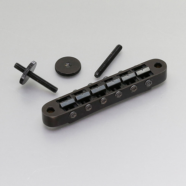 GE103B-B Бридж (струнодержатель), черный, Gotoh