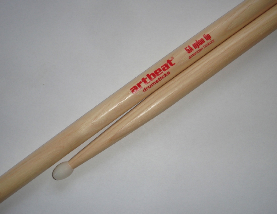 AR5AHN Nylon Tip 5A Барабанные палочки, орех гикори, нейлоновый наконечник, ARTBEAT