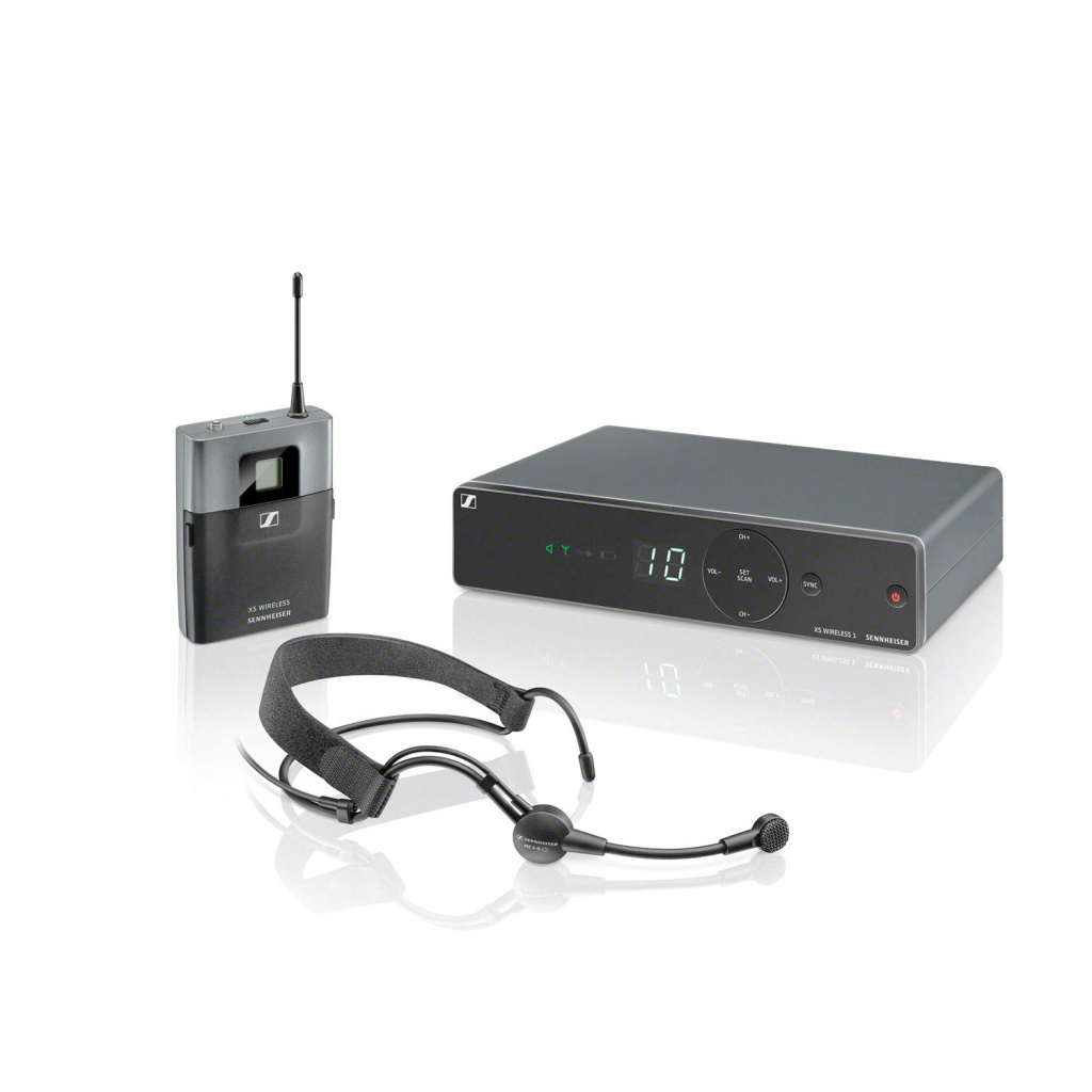 506987 XSW 1-ME3-A - радиосистема с головным микрофоном, UHF (548-572 МГц), Sennheiser