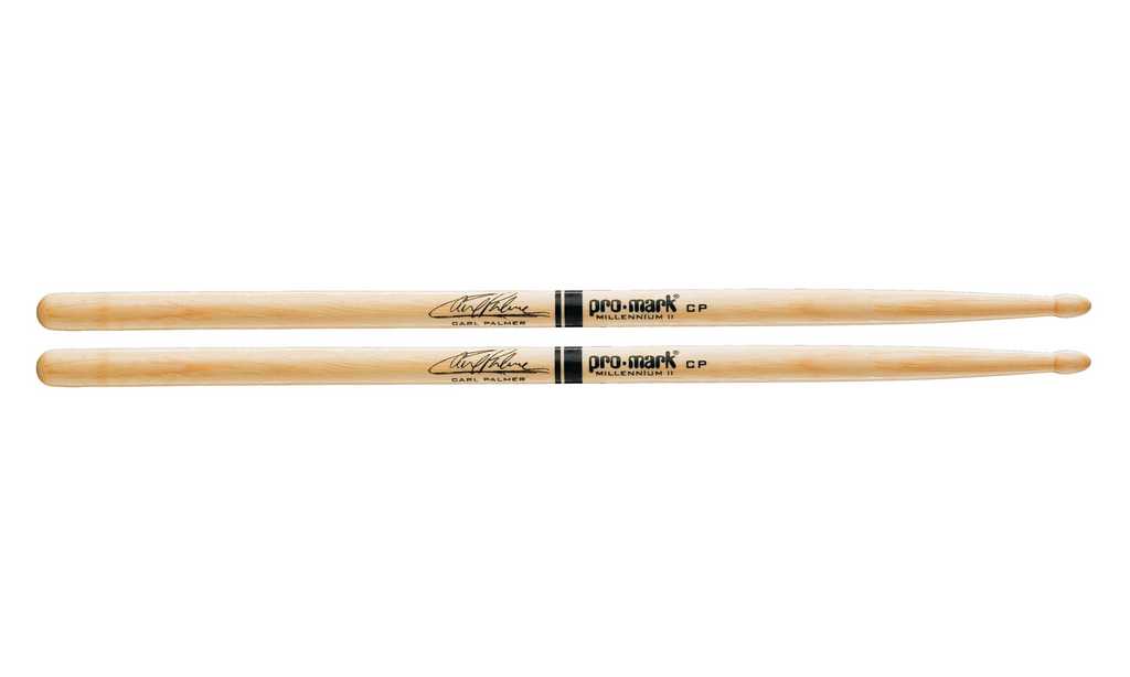 TXCPW CP Carl Palmer Барабанные палочки, орех гикори, деревянный наконечник, ProMark