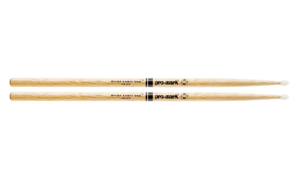 PWJZN Shira Kashi Jz "Jazz" Барабанные палочки, дуб, нейлоновый наконечник, ProMark