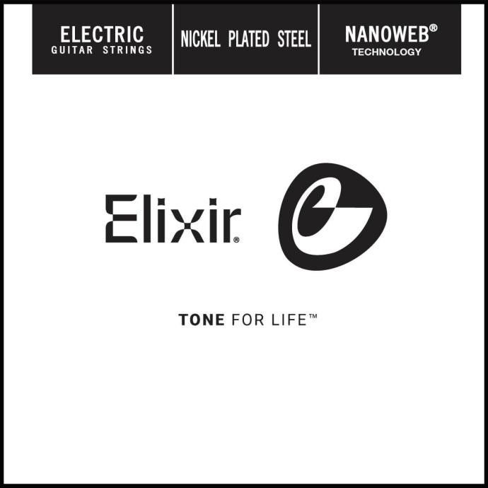 15232 Nanoweb Отдельная струна для электрогитары, никелированная, .032, Elixir