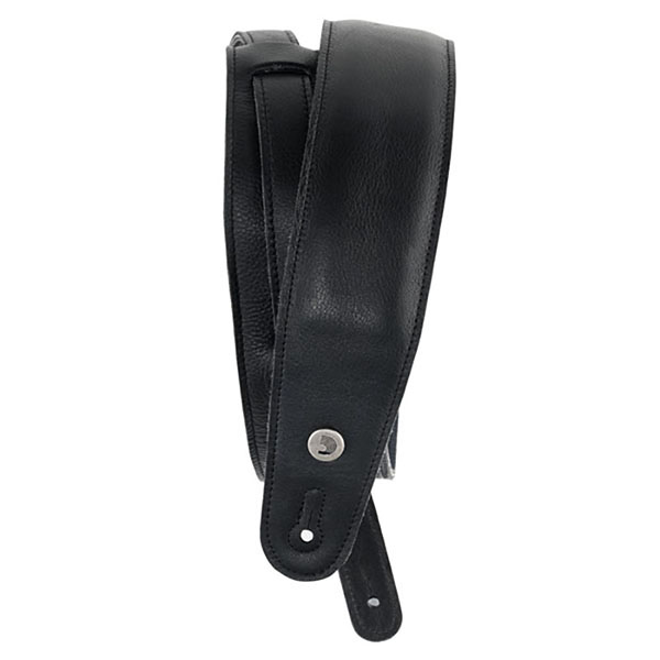 25PLC01 Padded Garment Ремень для гитары, кожа, черный, Planet Waves