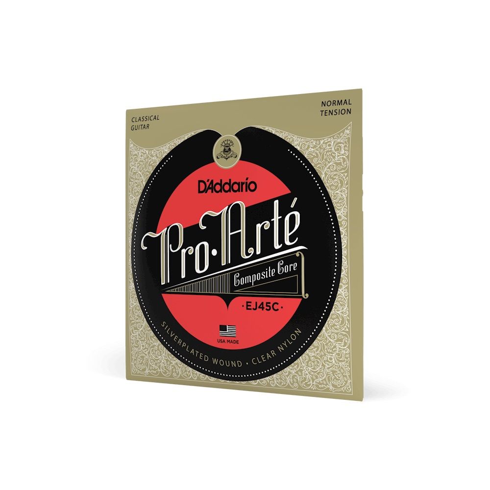 D'ADDARIO EJ45C - струны для классической гитары, composite core, среднее натяжение