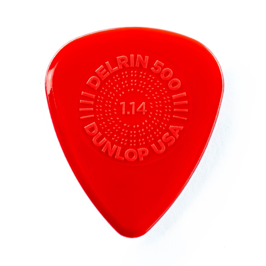 450R1.14 Prime Grip Delrin 500 Медиаторы 72шт, толщина 1.14мм, Dunlop