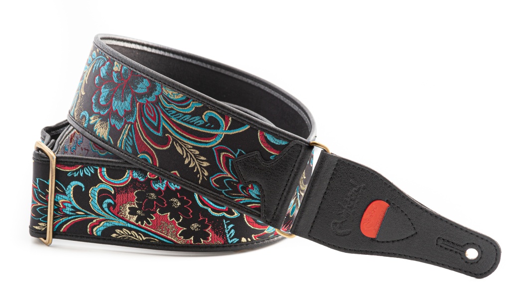 8419612000858 Talisman Beppu II Teal Ремень для гитары, текстиль/синтетика, RightOn Straps