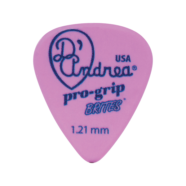 TPGB351-1.21XH Медиаторы, 12шт, делрин, 1.2мм, стандартные, D'Andrea