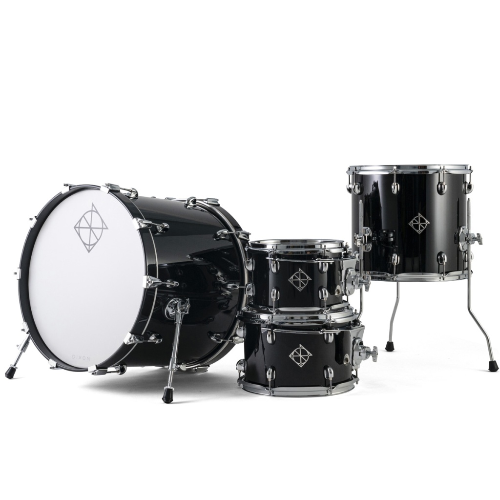 PODCSTM422-01-PB Cornerstone Maple Барабанная установка, черная (2 коробки), Dixon