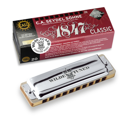 16220G 1847 Classic Wilde Rock G Губная гармошка, Seydel Sohne