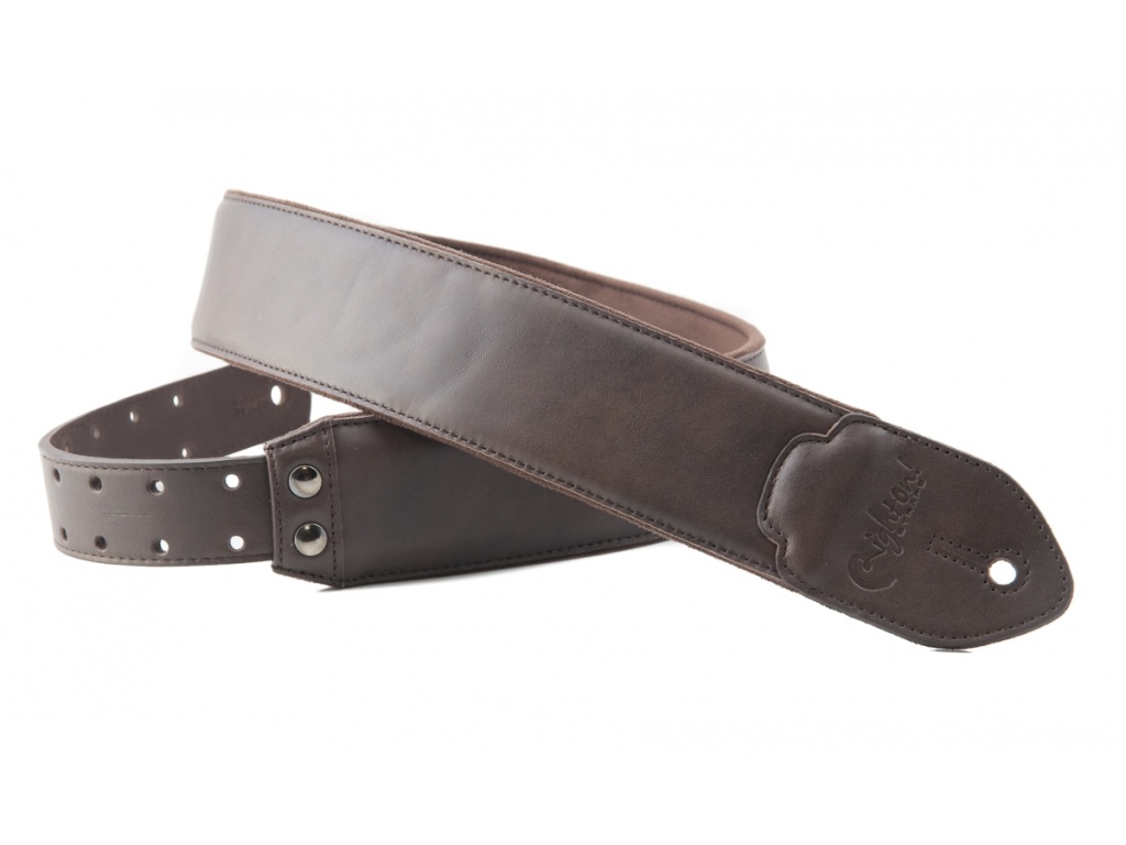 8401050060358 Leathercraft Vintage Brown Ремень для гитары, RightOn Straps