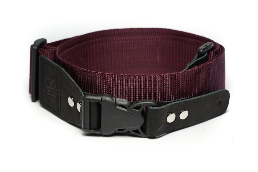 MB5022-011 Ремень для гитары, нейлоновый, бордо, Mamba straps