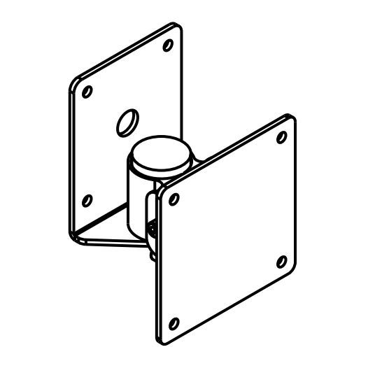 FBT AC-W 568 W - крепление (белое) для Archon 105, 106, 108