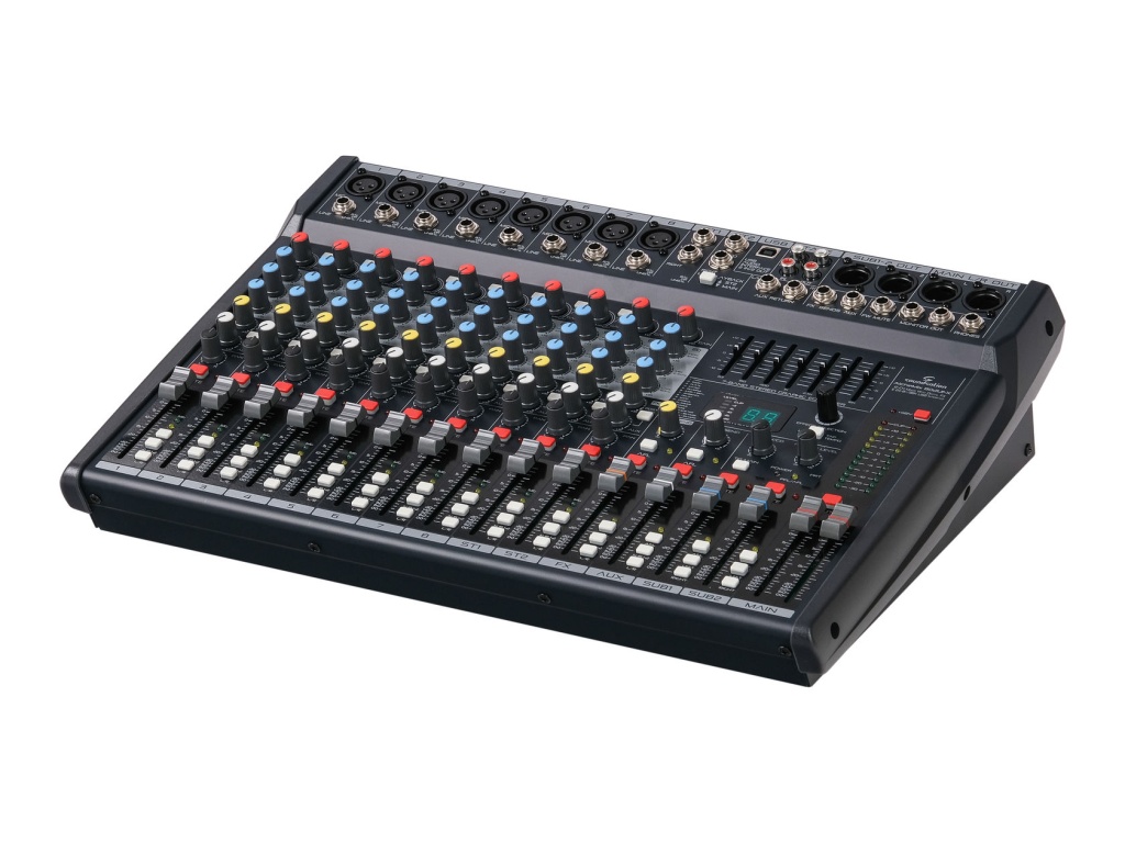 Alchemix-802UFX Микшерный пульт, 12 каналов, Soundsation