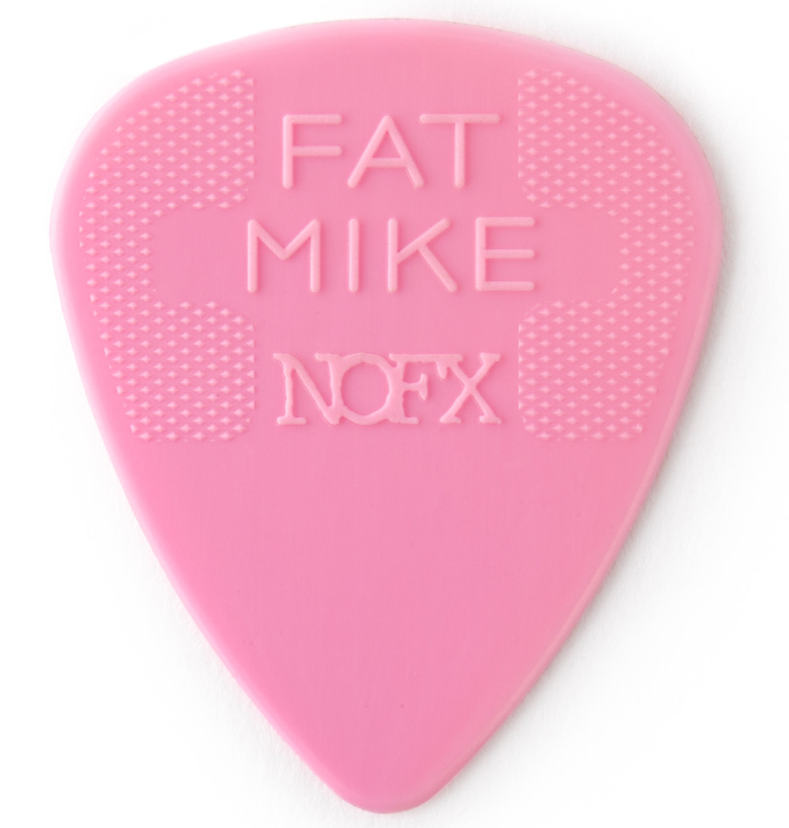 44R.60FM FAT MIKE NYLON STANDARD Медиаторы 24шт, толщина 0,60мм, Dunlop