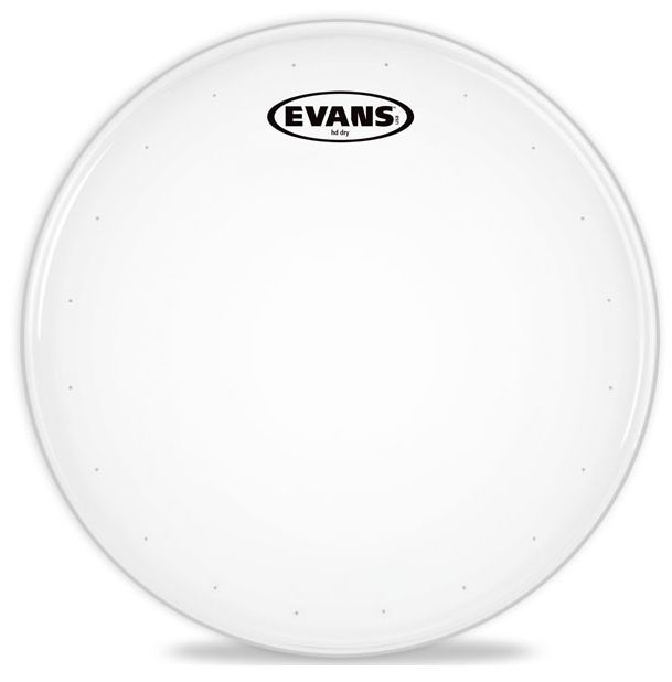 EVANS B13HDD - пластик для том тома 13' HD DRY , двойной с отверстиями по краю