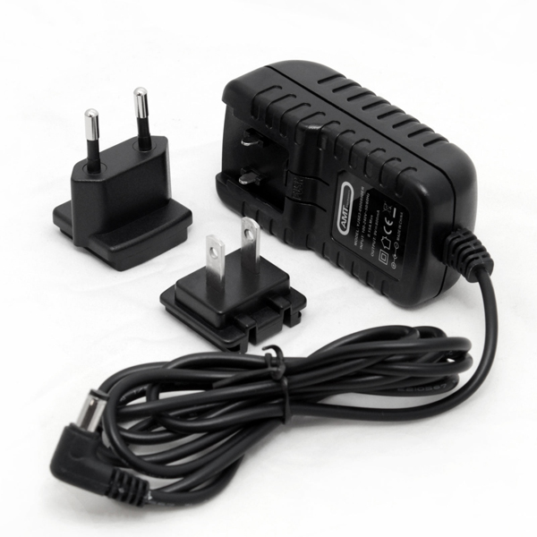 YJS09N Бесшумный сетевой адаптер, DC 9V-1,5A, AMT Electronics