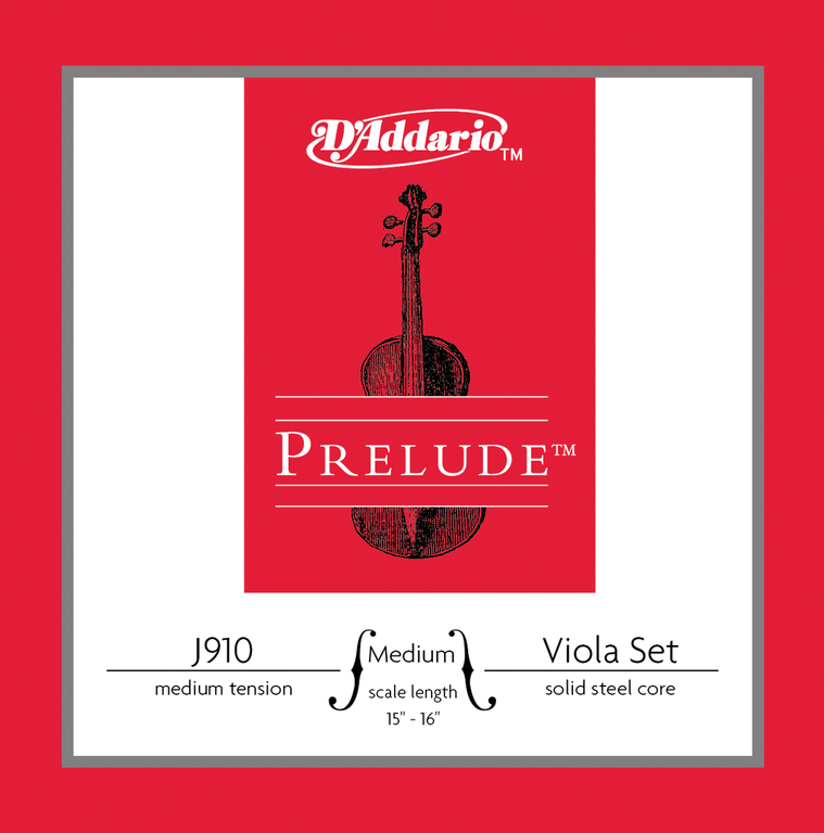 J910-MM PRELUDE Комплект струн для альта D`Addario