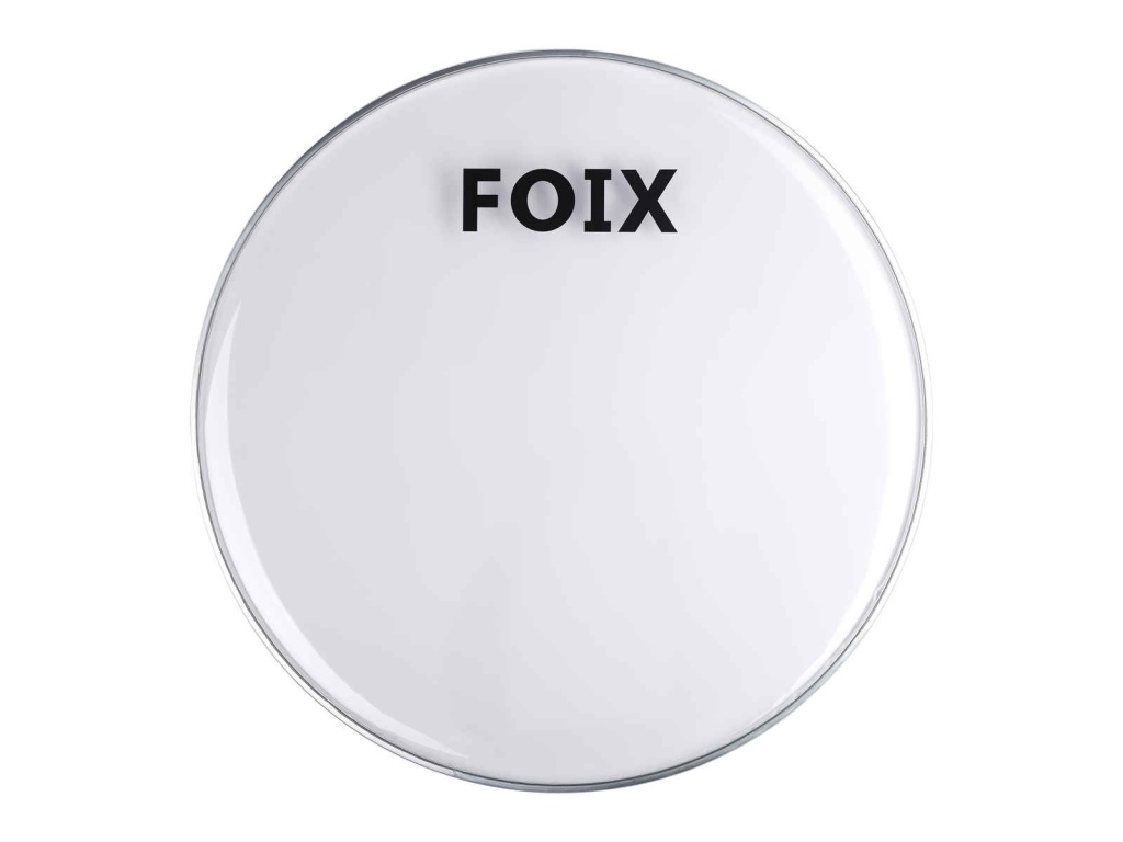 FDH-25TR-24 Пластик для бас-барабана 24", прозрачный, Foix