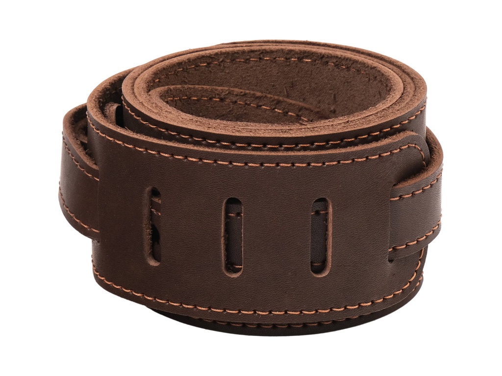 LS.U.LONG.003 Ремень для гитары, коричневый, LionStraps