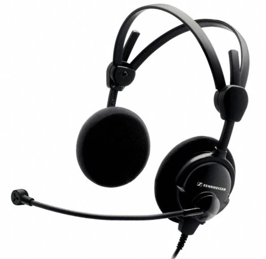 502483 HMD 46-31 Гарнитура проводная, авиационная, без кабеля, Sennheiser