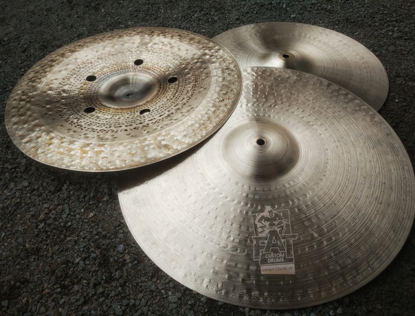 FATHH14M Hi-Hat Две тарелки 14'', Fat Custom Drums