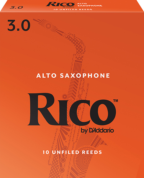 RJA1030 Rico Трости для саксофона альт, размер 3.0, 10шт, Rico