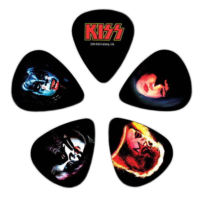 1CBK6-10K3 KISS Alive II Медиаторы, 10шт, толстые, Planet Waves
